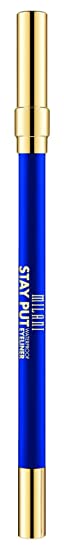 Milani Stay Put Waterproof Eyeliner - (0.04 Ounce) Cruelty-Free Eyeliner - Line & Define Eyes with High Pigment Shades for Long-Lasting Wear (Keep on Saphire)