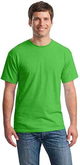 Gildan Heavy Cotton 5.3 oz. T-Shirt (G500) ELECTRIC GREEN