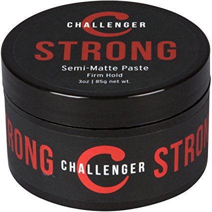Strong Semi-Matte Paste - Firm All-Day Hold, Slick Finish - Best Men’s Styling Paste - Water Based, Clean & Subtle Scent, Travel Friendly. Hair Wax, Fiber, Clay, Pomade, and Cream, All In One