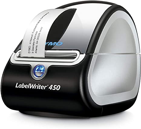 DYMO Label Printer | LabelWriter 450 Direct Thermal Label Printer, Great for Labeling, Filing, Mailing, Barcodes and More, Home & Office Organization - 1