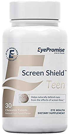 EyePromise Screen Shield Teen Chewable Eye Vitamin - Screen Time Protection for Young Eyes