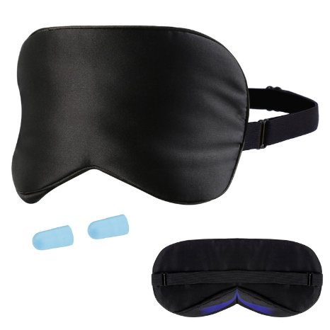 Andake Eye Mask- A Must Have Sleep Mask With Unique Nose Wing Design Block Light Anywhere and Anytime, Lightweight Mulberry Natural Silk Make It Best For Traveling, Office Napping And Daily Life