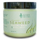 Organic Seaweed Powder Ascophyllum Nodosum Kelp - Age-Defying Natural Facial Mask and Body Wrap - Helps Improve Skin Complexion - Chemical-Free - Ideal For Sensitive Skin - Revitalizes and Refreshes