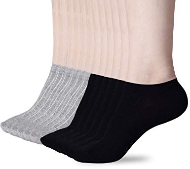 Women's Low Cut Socks,3-15 Pair Ankle No Show Athletic Short Cotton Socks by Sioncy