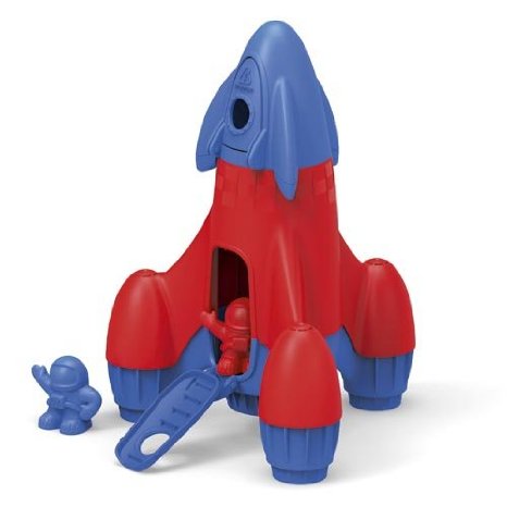 Green Toys Rocket- Blue