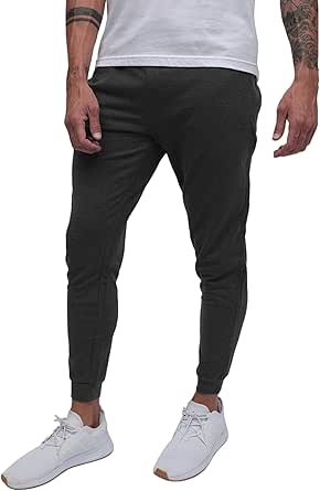 INTO THE AM Premium Men's Jogger Sweatpants - Athletic Fit Joggers with Pockets S - 4XL