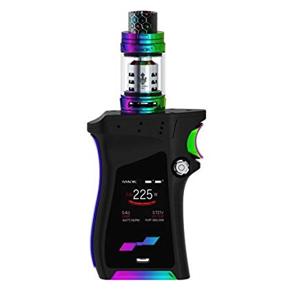 Smok Mag Kit - 225W Mod with 2ml TFV12 Prince Tank - 100% Authentic from Premier Vaping (Black/Prism)