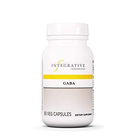 Integrative Therapeutics - GABA - Supports Healthy Brain Nerve Function - Amino Acid Supplement - 60 Capsules