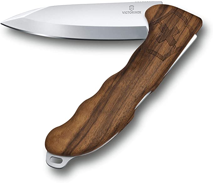 Victorinox Hunter Pro Lockback Large Pocket Knives Brown, 130 MM