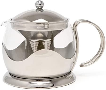 La Cafetière Stainless Steel Le Teapot, 1.2 Litre (2 pints)