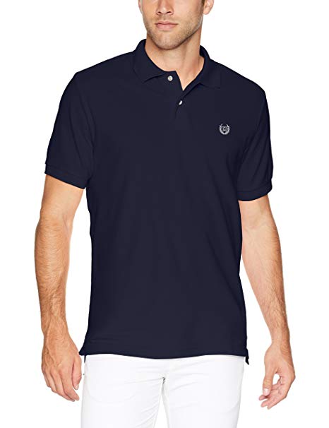 Chaps Men's Classic Fit Cotton Mesh Polo Shirt