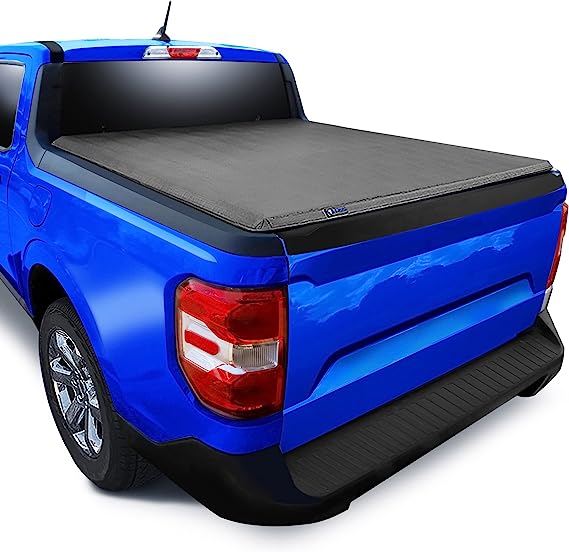 Tyger Auto T3 Soft Tri-Fold Truck Bed Tonneau Cover Compatible with 2022 Ford Maverick | TG-BC3F1061
