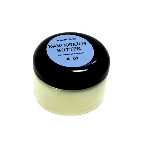 Kokum Butter RAW Organic 100% Pure 4 Oz