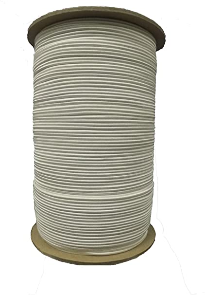 3/32" x 50ft. Shock cord/Bungee Cord, Fin:White