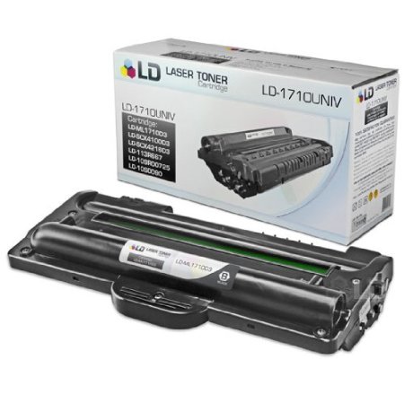 LD © Compatible Laser Toner Cartridge for Samsung ML-1710D3 Black Laser Toner for ML-1500, ML-1510, ML-1510B, ML-1520, ML-1710, ML-1710B, ML-1710D, ML-1710P, ML-1740, ML-1750 & ML-1755 Printers