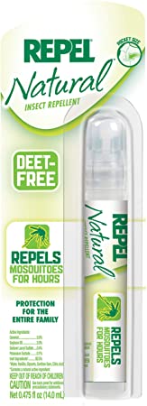 Repel HG-94114 Natural Insect Repellent, Pen-Sized Pump Spray, 0.475-Fluid Ounce