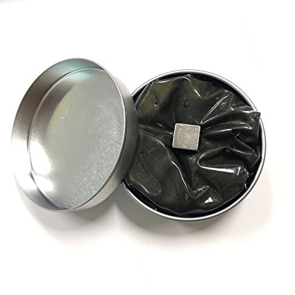 RC-Angel DIY Clay Creative Magnet Playdough Silly Putty Super Magnetic Plasticin (black)