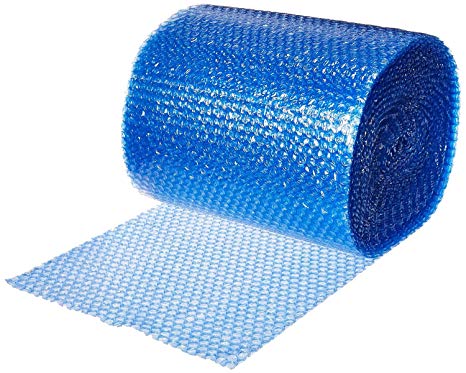 Blue Bubble Roll Small 3/16" Wrap x 12" Wide (180-Feet)