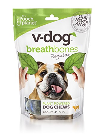 V-Dog Vegan Breathbones Dog Treats