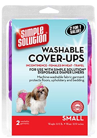 Simple Solution Washable Diaper Cover Ups, Small, Pink/Purple