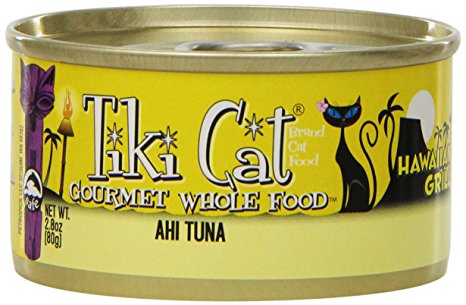 TIKI Cat Canned Food for Cats,  Hawaii Grill Ahi Recipe