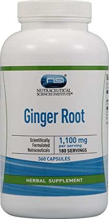 Vitacost Ginger Root - 1,100 mg per Serving - 360 Capsules