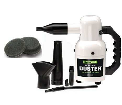 Bonus - Includes 3 Extra Filters! - Metro DataVac Electric Duster - 500-Watt Motor - Model ED500P Computer & Electronics Duster- MADE IN THE USA - 5 YEAR MOTOR LIMITED WARRANTY!