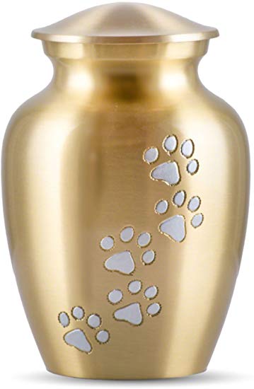 Best Friend Services Ottillie Paws Series Pet Urn