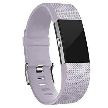 iGK Replacement Bands Compatible for Fitbit Charge 2, Adjustable Replacement Sport Strap Smartwatch Fitness Wristband