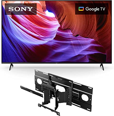 Sony 75 Inch 4K Ultra HD TV X85K Series: LED Smart Google TV with Dolby Vision HDR and Native 120HZ Refresh Rate KD75X85K- 2022 Model&Sony SU-WL855 Ultra Slim Wall-Mount Bracket