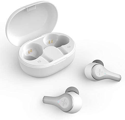 Edifier True Wireless Earbuds X5 Bluetooth 5.０Earphones in Ear with Charging Case Easy-Pairing Noice Canceling Calls,Deep Bass for Sports White