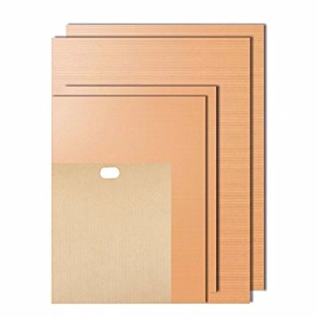 Homaker Copper Grill and Bake Mats with Free Gift Reusable Toaster Bag (set of 5) Miracle Barbecue solution for Gas, Charcoal or Electric Grill