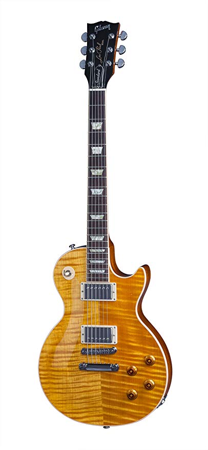 Gibson Les Paul Standard 2016 T Electric Guitar, Trans Amber