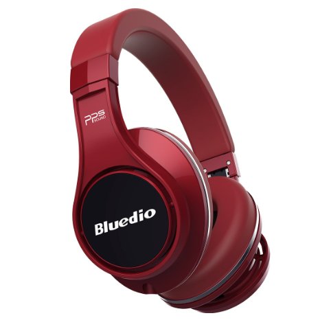 Bluedio U UFO Premium High End Wireless Bluetooth Headphones with Mic Red