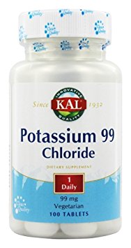 Potassium-99 Chloride 99mg Kal 100 Tabs