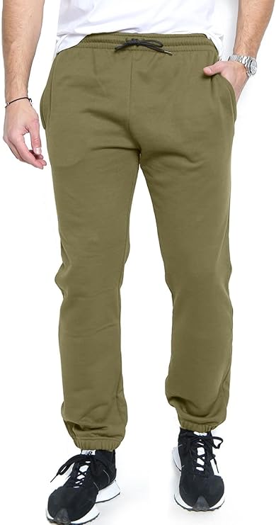SKYTEX UK Mens Fleece Jogging Bottoms Pants Trousers Casual Sizes S - 8XL, 4 Colours