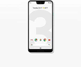 Google - Pixel 3 XL with 64GB Memory Cell Phone (Unlocked) - Clearly White