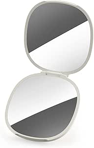 Joseph Joseph 75006 Viva Magnifying Compact Cosmetic Mirror 1x/3x, Shell