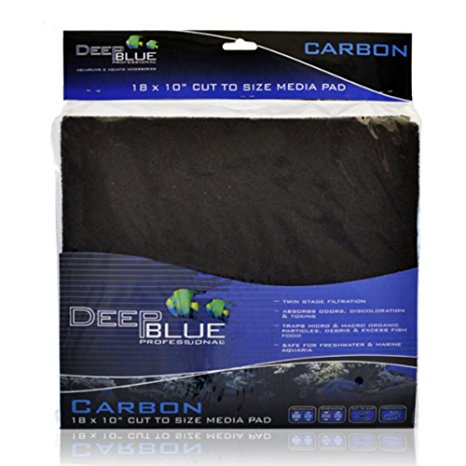 Deep Blue Professional ADB41002 Super Activated Carbon Media Pad, 18 by 10-Inch