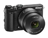 Nikon 1 J5 Compact System Camera - Black 208 MP 10 - 30 mm PD-Zoom Lens Kit 4K Movie Shooting