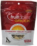 Fruitables Greek Strawberry Yogurt Crunchy Dog Treats