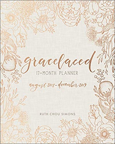 GraceLaced 17-month Planner