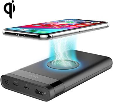 iLuv 10, 000mAh Mypower 10Q Slim Charger with Qi Wireless Charging