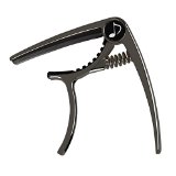 Donner DC-2 Quick Change Black Guitar Capo Easy Use for Electric and Acoustic Guitars