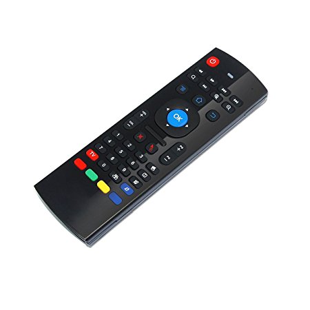 LYNEC C130 2.4G Air Fly Mouse Mini Wireless Keyboard Multifunction Control Infrared Remote Learning For Android Smart TV Box G Box HTPC Mini PC Windows iOS MAC Linux PS4 Xbox 360（Not with Voice function）