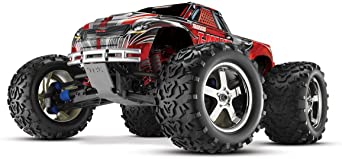 Traxxas T-Maxx 3.3: 1/10 Scale Nitro-Powered 4WD Monster Truck with TQi 2.4GHz Radio and TSM, Red