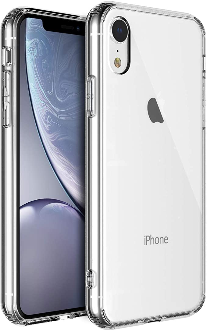 Shamo's Case for iPhone XR [Crystal Clear] Cover [Shock Absorption] TPU Bumper Gel [Anti Scratch] Transparent (Clear)