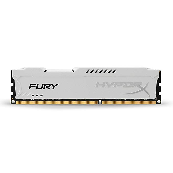 Kingston HyperX FURY 8GB 1600MHz DDR3 CL10 DIMM - White (HX316C10FW/8)