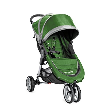 Baby Jogger City Mini Single Stroller, Evergreen/Gray