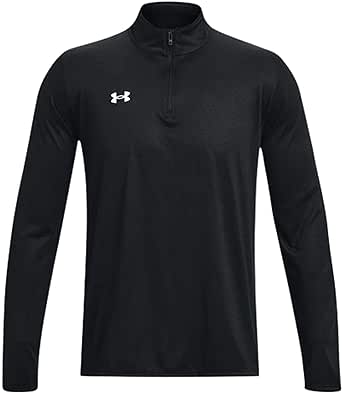 Under Armour Men's Team Tech 1/4 Zip Loose Royal Blue Long Sleeve Shirt